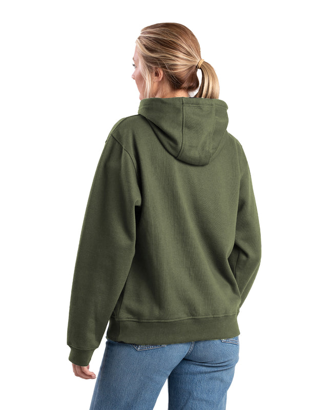 Women's Heritage Zippered Pocket Hooded Pullover Sweatshirt