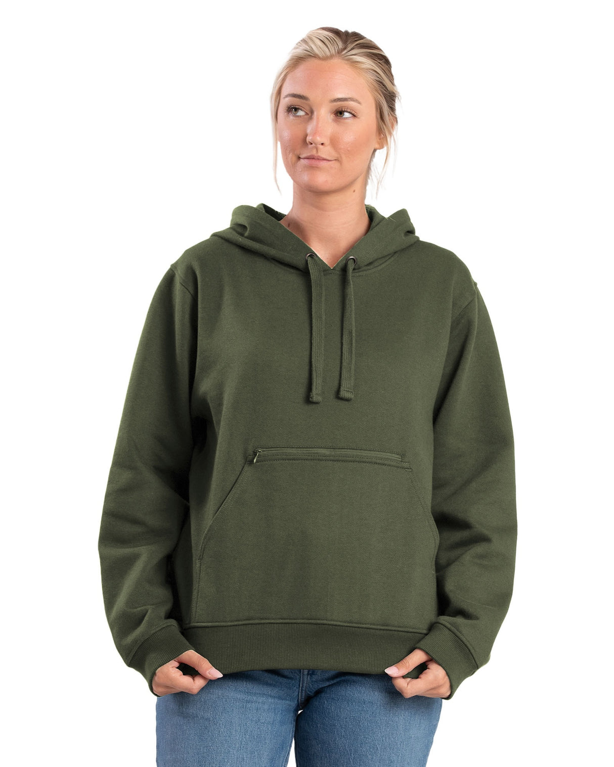 Women's Heritage Zippered Pocket Hooded Pullover Sweatshirt