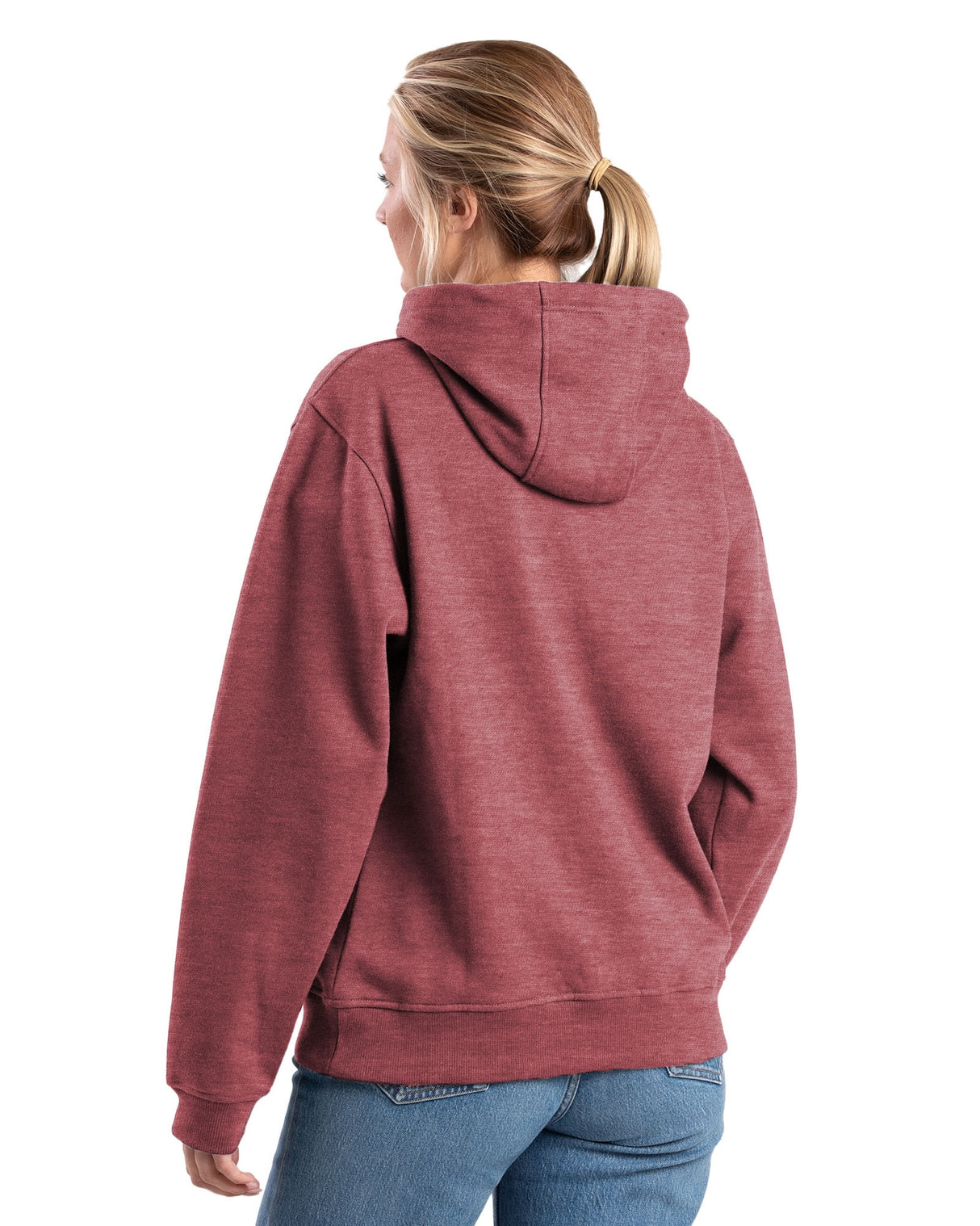 Women's Heritage Zippered Pocket Hooded Pullover Sweatshirt