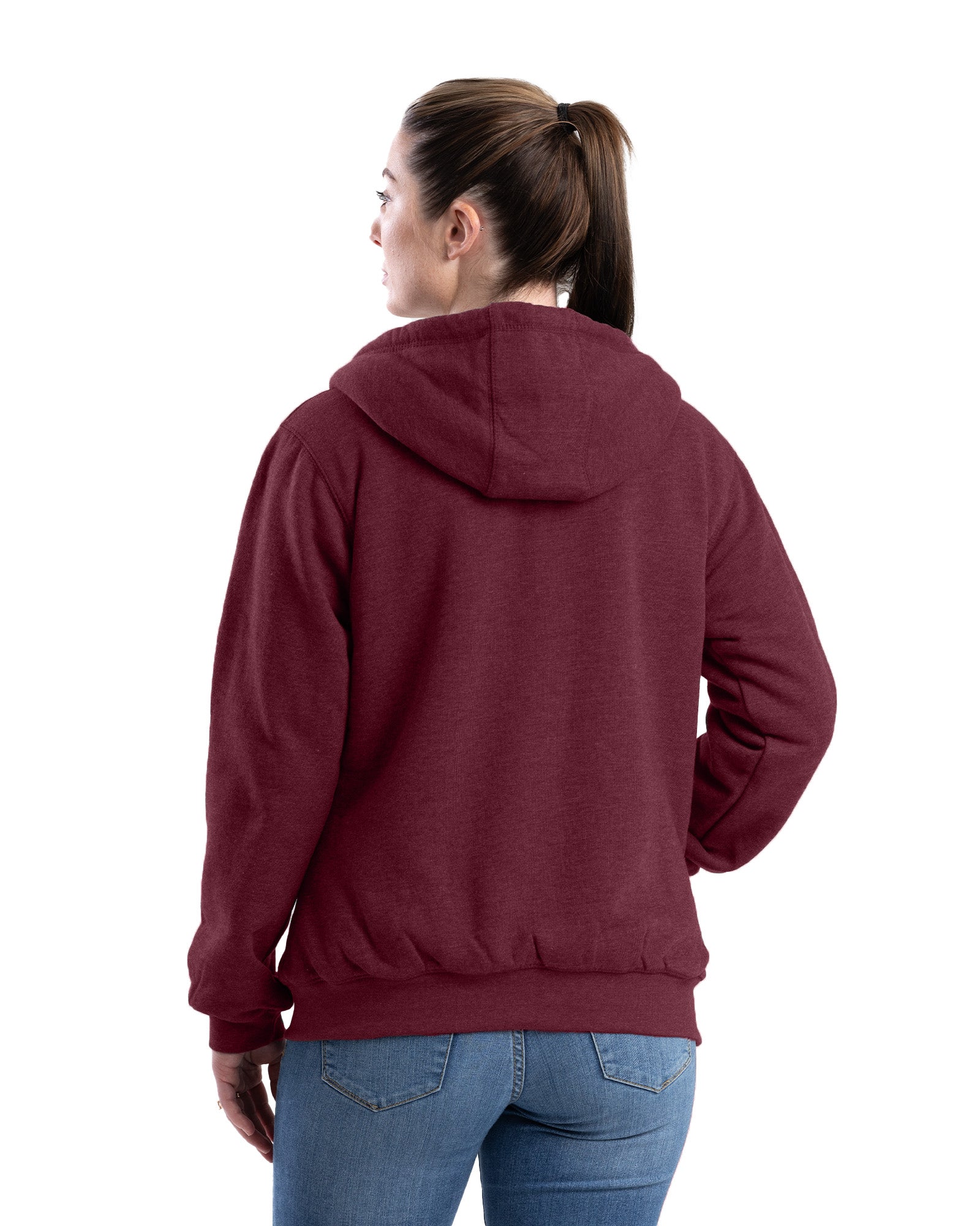 WSZ611CAB Women's Insulated Full-Zip Hooded Sweatshirt