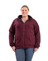 WSZ611CAB Women's Insulated Full-Zip Hooded Sweatshirt