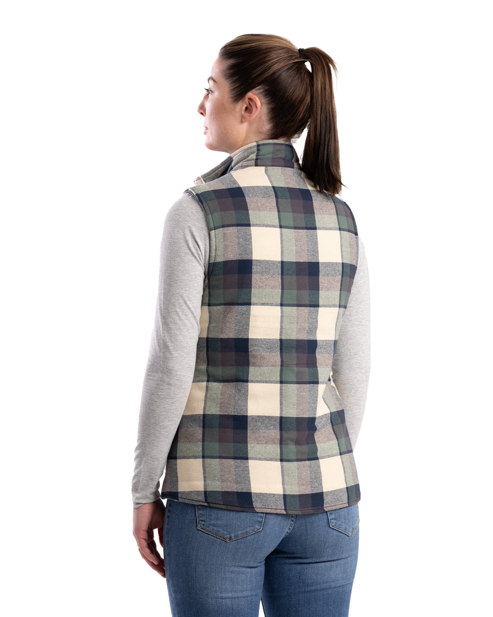 Women's Insulated Flannel Vest – Berne Apparel
