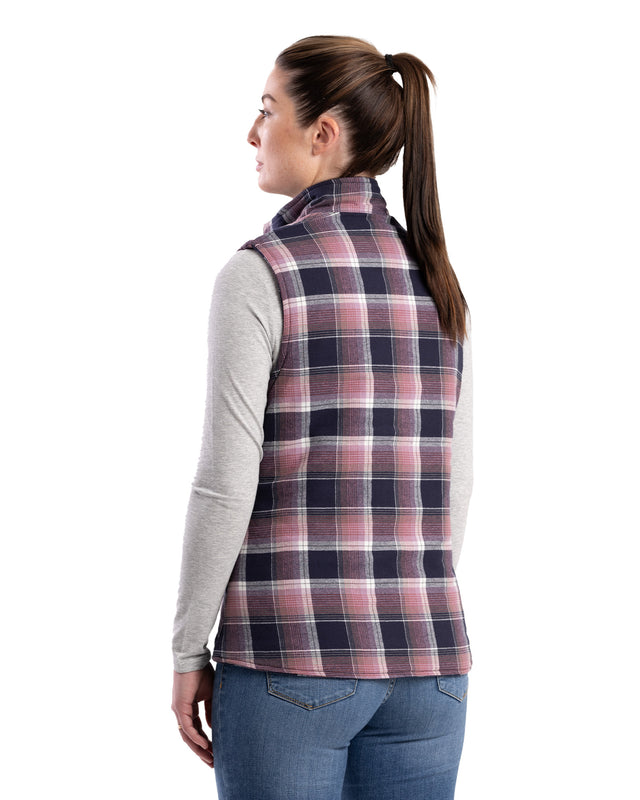 WV16PUN Women's Insulated Flannel Vest