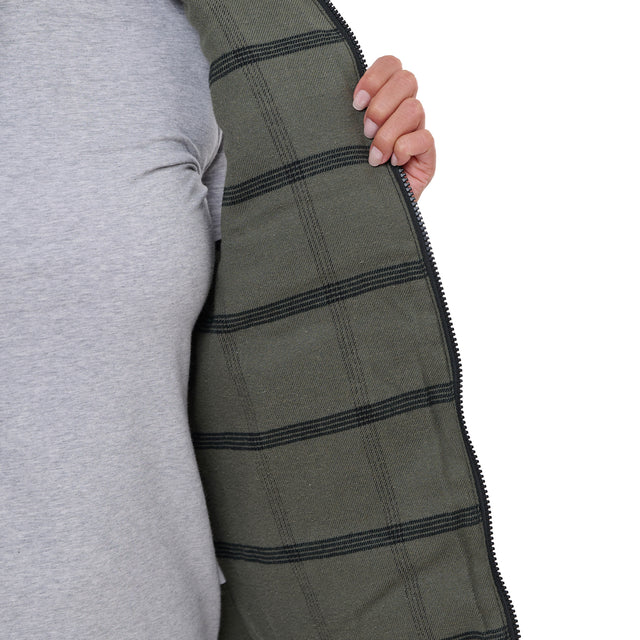 Women's Channel Quilt Ripstop Flannel-Lined Vest