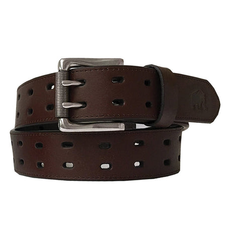 Berne Genuine Leather Double Row Belt - Berne Apparel