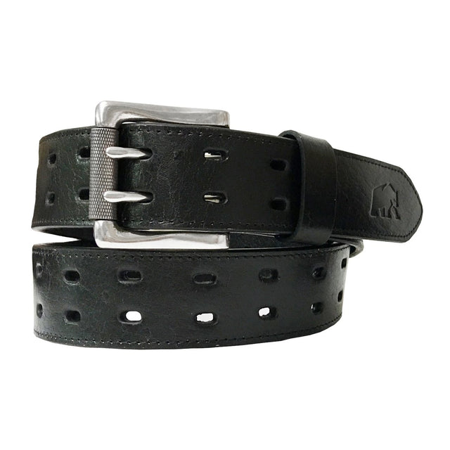 Berne Genuine Leather Double Row Belt - Berne Apparel