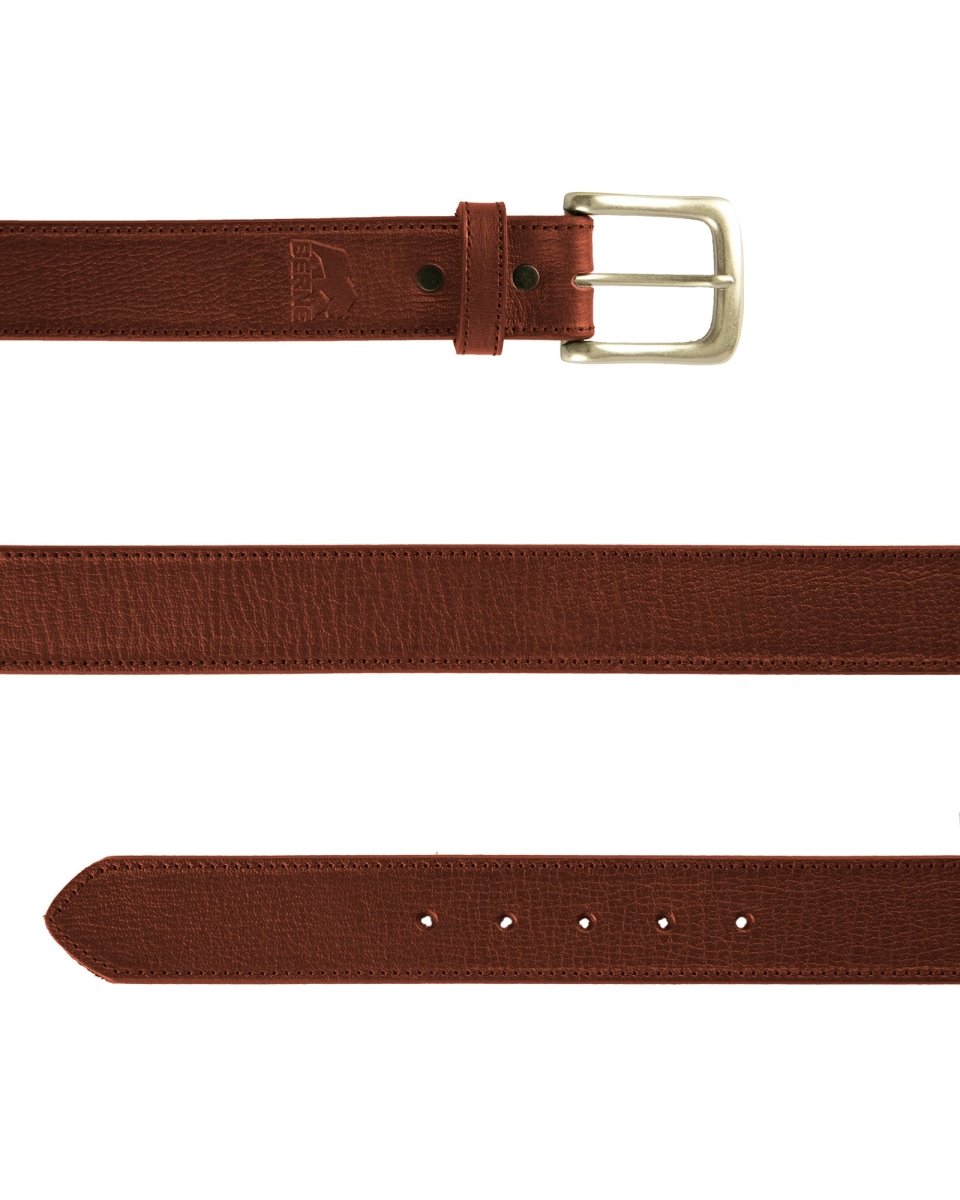 Berne Genuine Pebbled Leather Belt - Berne Apparel