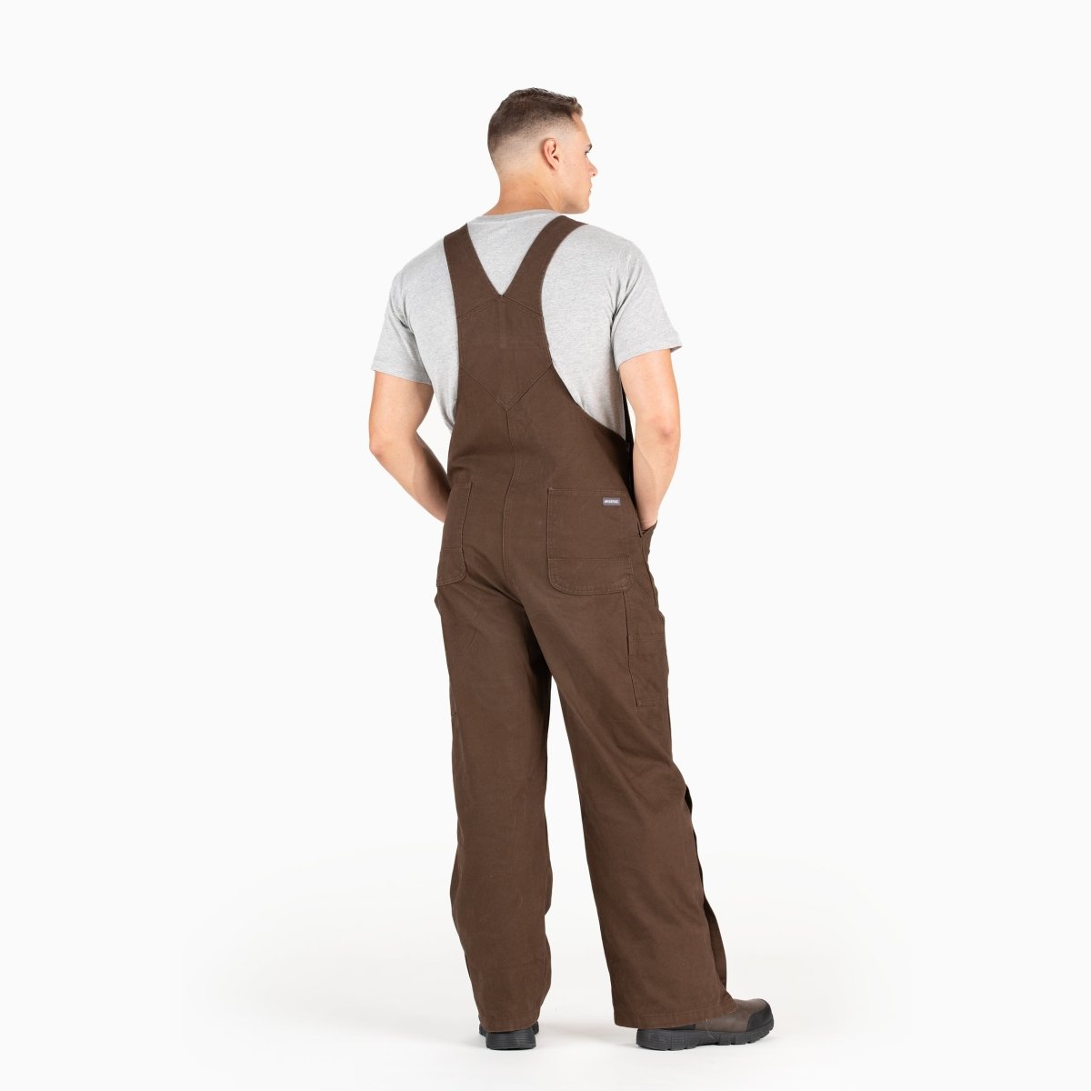 Men's Unlined Washed Duck Bib Overall – Berne Apparel