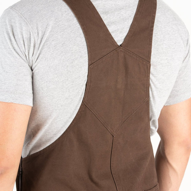 Heartland Unlined Washed Duck Bib Overall - Berne Apparel