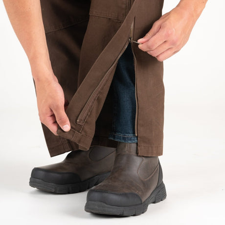Heartland Unlined Washed Duck Bib Overall - Berne Apparel