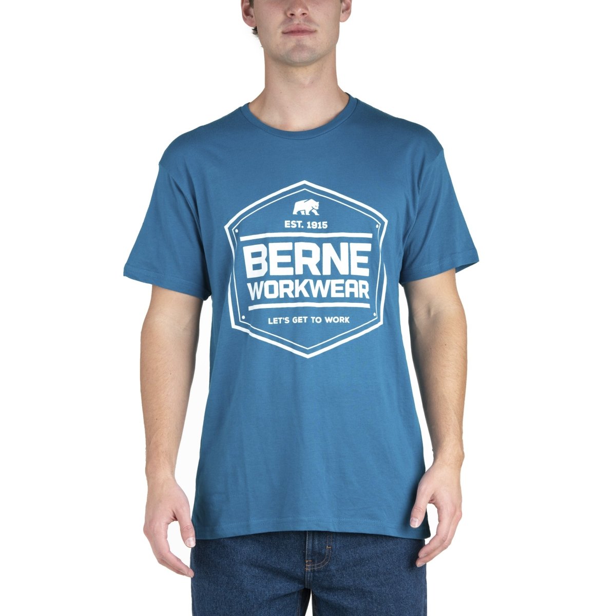 Men's Berne Shield Short Sleeve T-Shirt