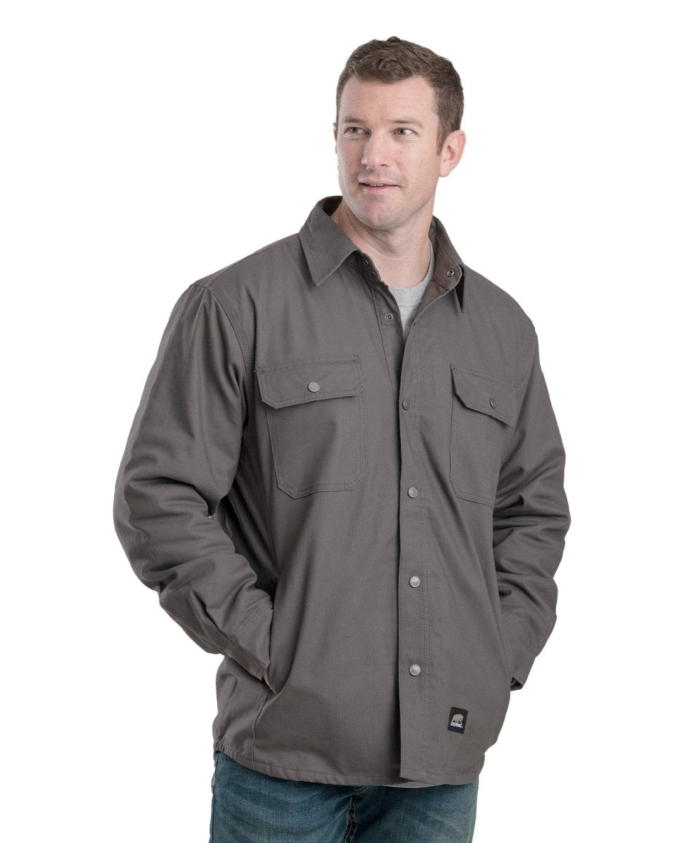 Caster Flannel-Lined Shirt Jacket - Berne Apparel
