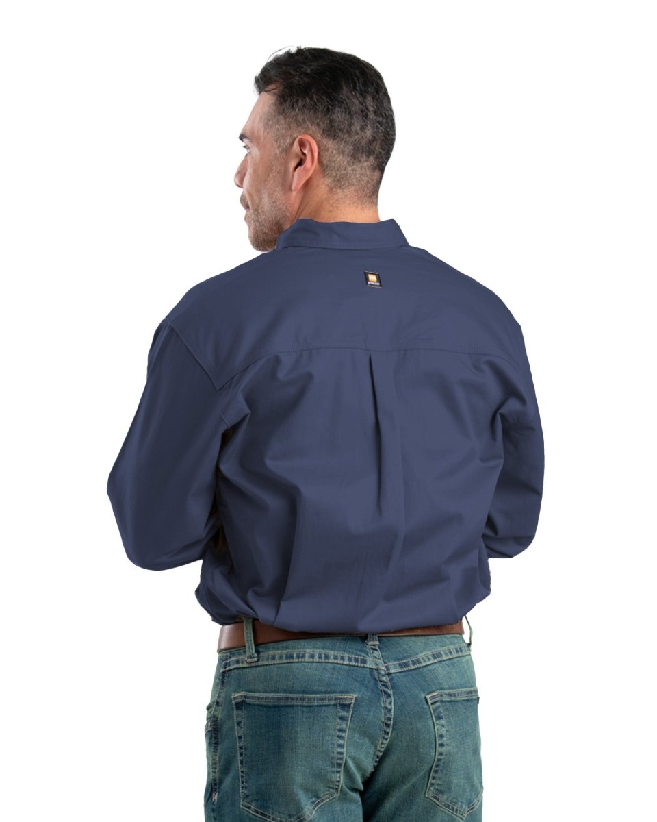 Flame Resistant Button Down Long Sleeve Work Shirt - Berne Apparel