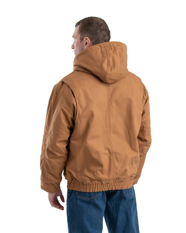 Flame Resistant Duck Hooded Jacket - Berne Apparel