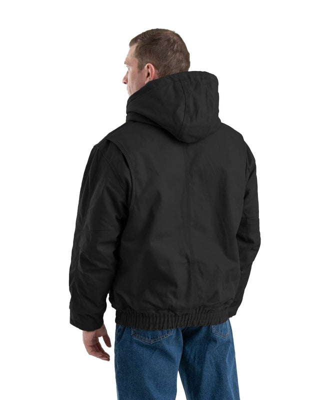 Flame Resistant Duck Hooded Jacket - Berne Apparel