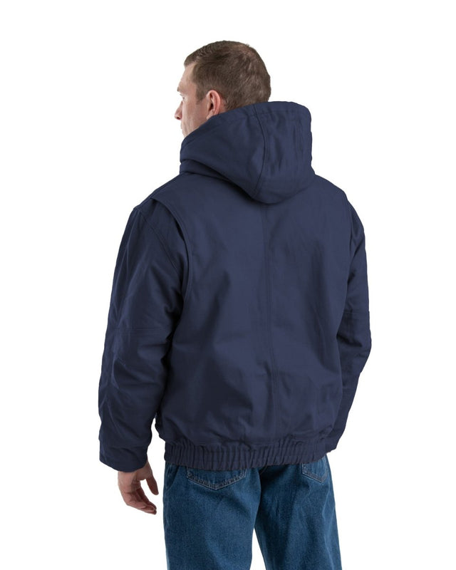 Flame Resistant Duck Hooded Jacket - Berne Apparel