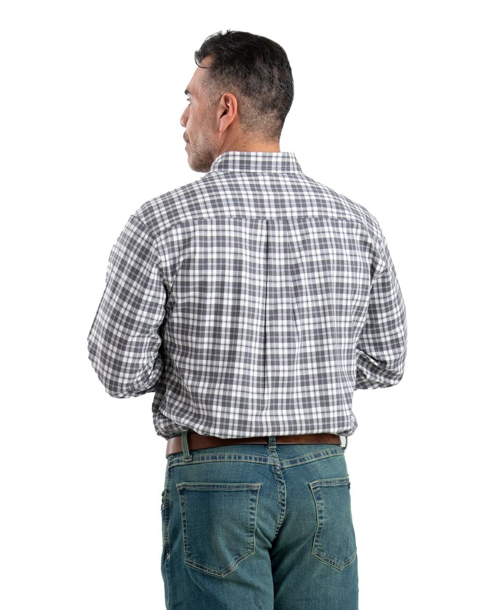 Foreman Flex Long Sleeve Button Down Shirt - Berne Apparel