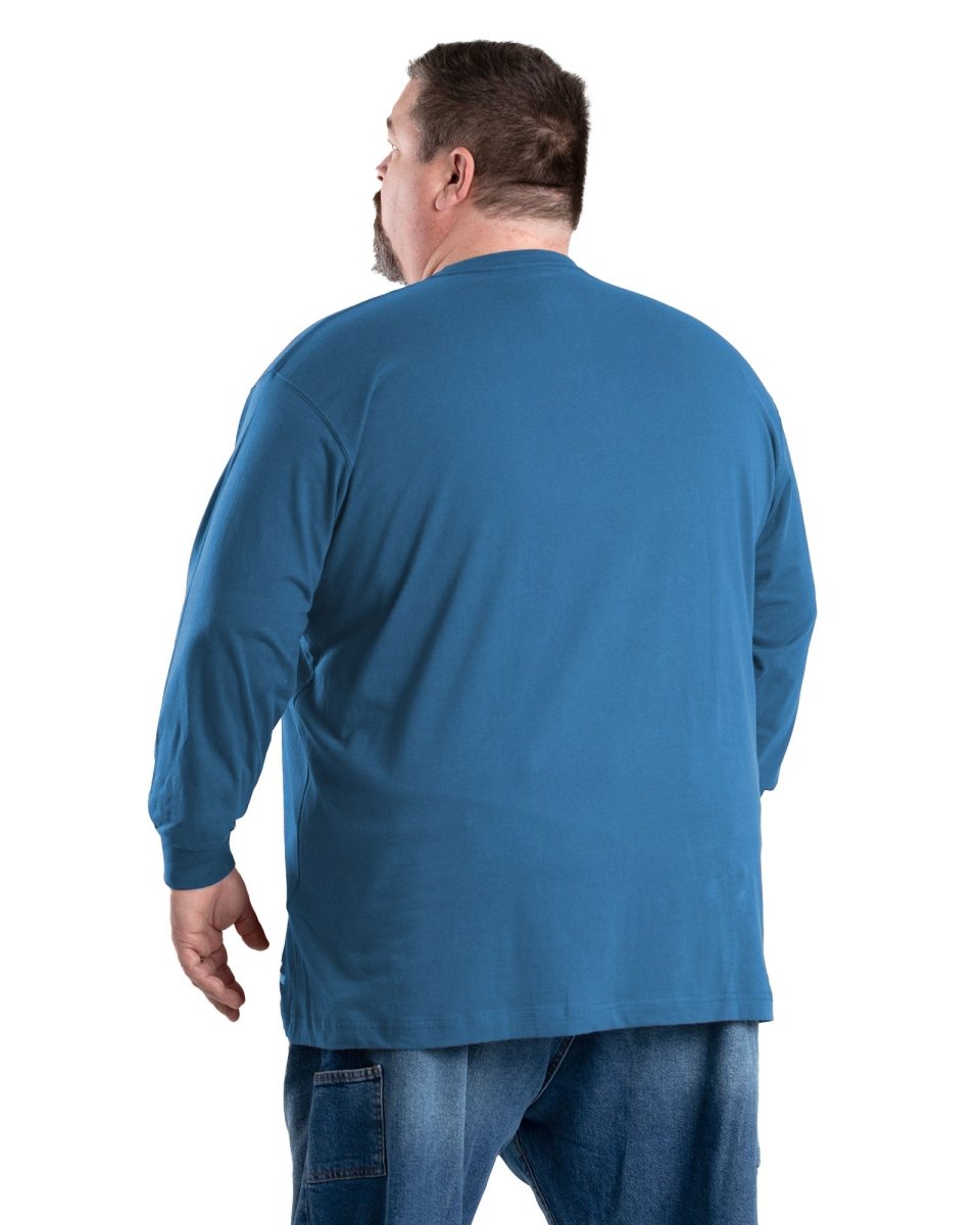Heavyweight Long Sleeve Pocket T-Shirt - Berne Apparel