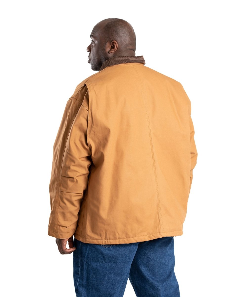 Men's Chore Jacket - Dark Tan - Community Clothing