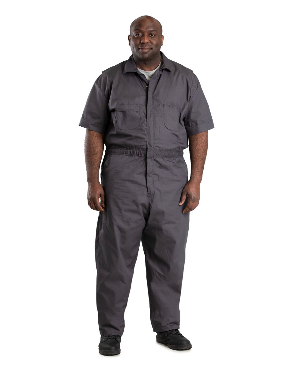 Heritage Short Sleeve Poplin Coverall