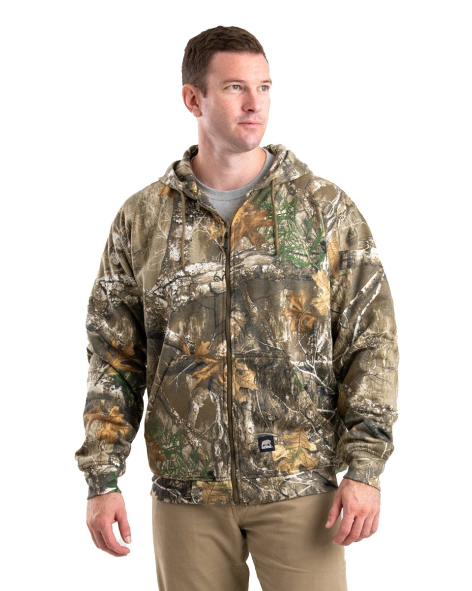 Men's Camo Thermal-Lined Full-Zip Hoodie