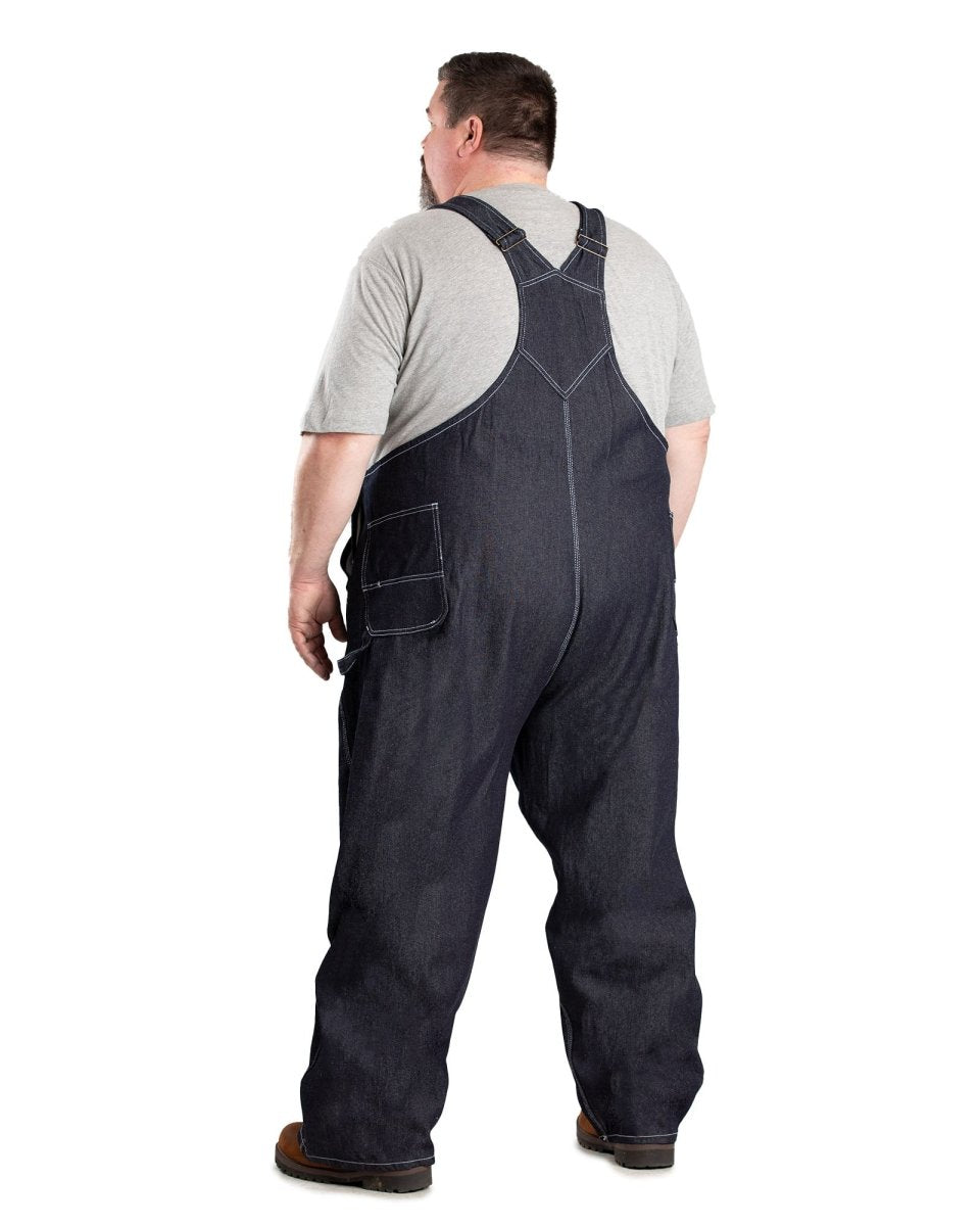 Men's Classic Unlined Denim Bib Overall Berne Apparel