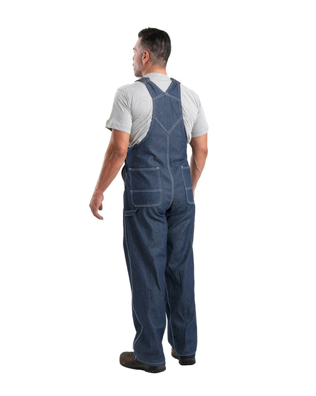 Heritage Unlined Denim Bib Overall - Berne Apparel