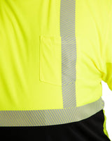 Hi Vis Class 2 Color Block T-Shirt - Berne Apparel