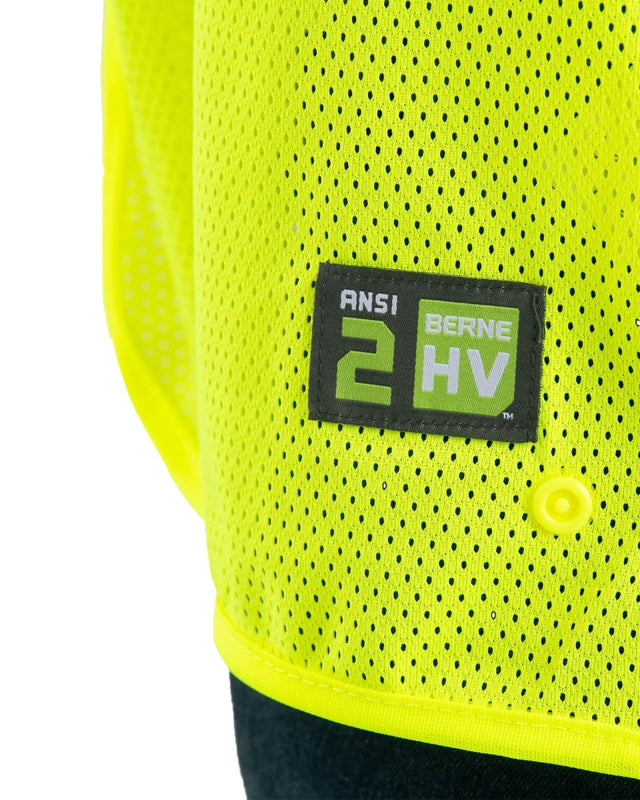 Hi Vis Class 2 Economy Mesh Vest - Berne Apparel