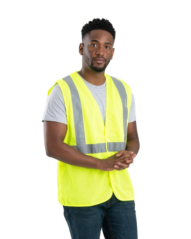 Hi Vis Class 2 Economy Mesh Vest - Berne Apparel