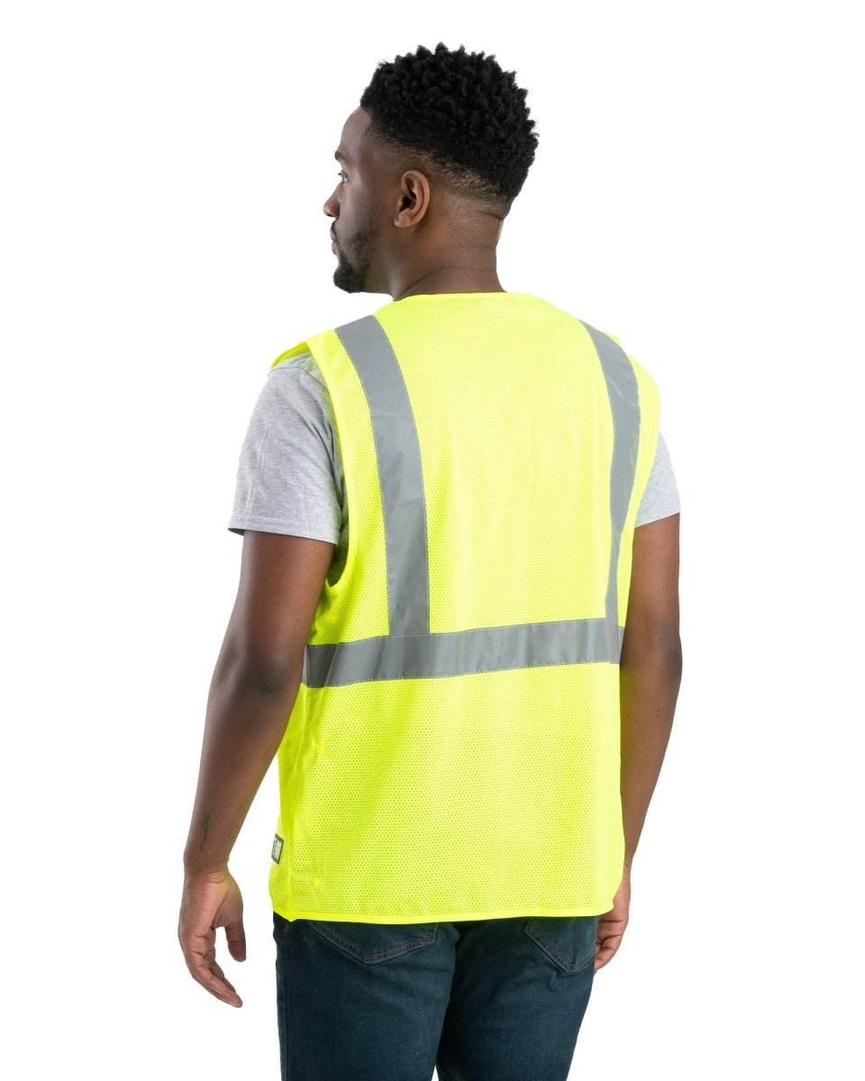 Hi Vis Class 2 Economy Mesh Vest - Berne Apparel