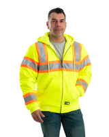 Hi Vis Class 3 Hooded Active Jacket - Berne Apparel