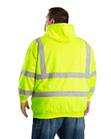 Hi Vis Class 3 Thermal-Lined Hooded Sweatshirt - Berne Apparel