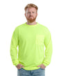 Hi Vis Enhanced Vis Long Sleeve T-Shirt - Berne Apparel