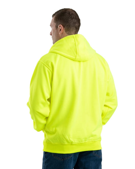 Hi Vis Thermal-Lined Hooded Sweatshirt - Berne Apparel