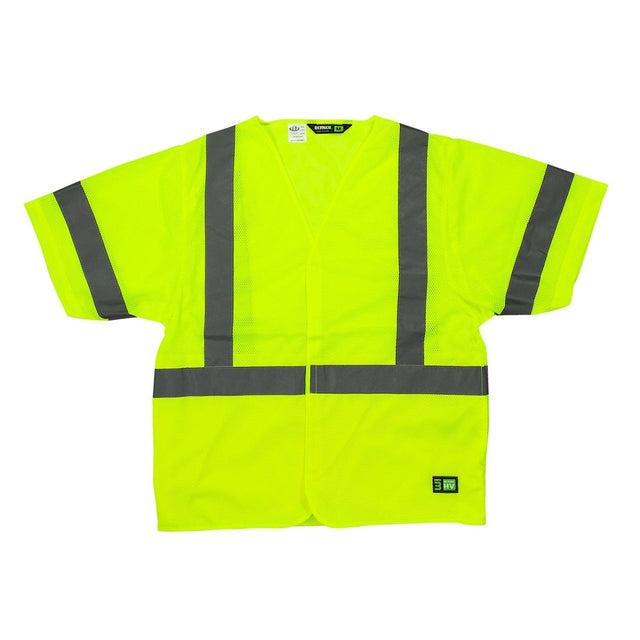 Hi Vis Type R Class 3 Short Sleeve Vest - Berne Apparel