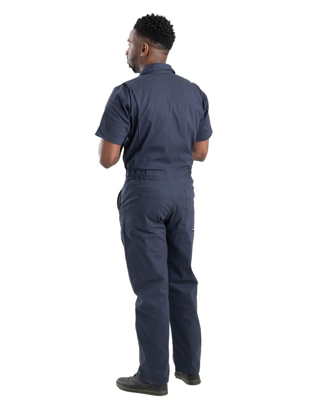 Highland Short Sleeve Flex Poplin Coverall - Berne Apparel