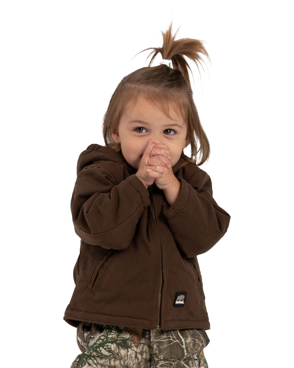 Infant Softstone Hooded Coat - Berne Apparel