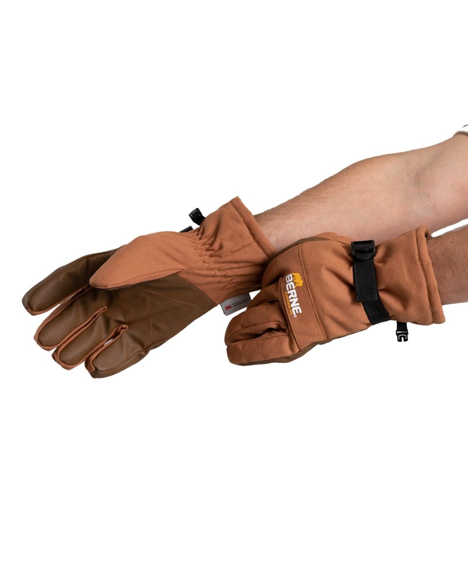 100% Waterproof Gloves for Men and Women Winter Work Gloves for Cold W