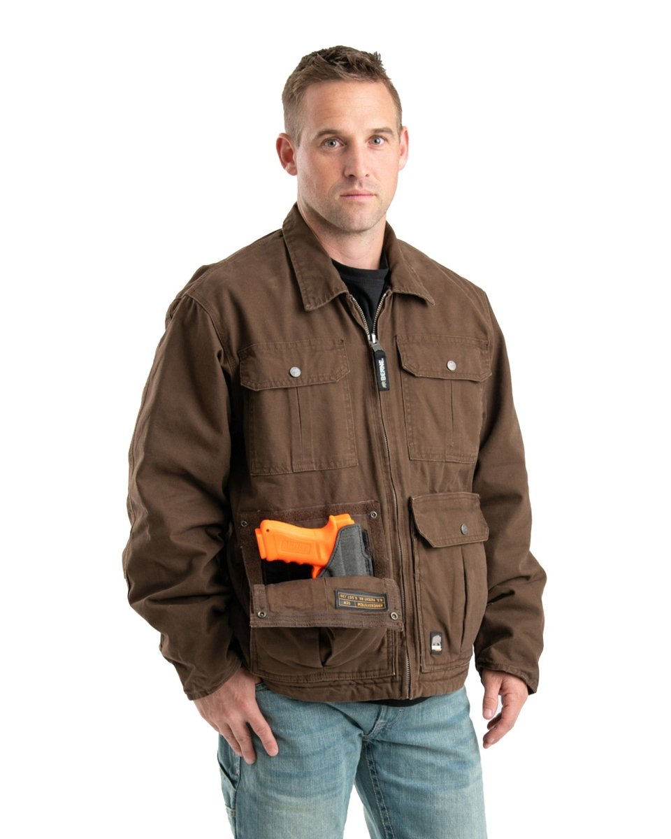 Lightweight Echo One One Concealed Carry Jacket - Berne Apparel