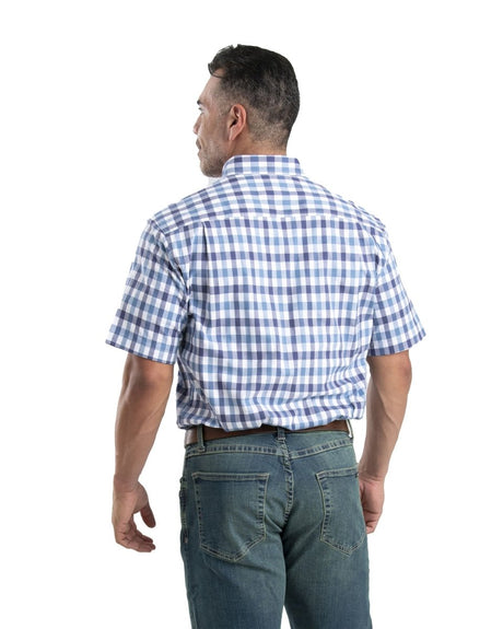 Men's Flex Short Sleeve Button Down Work Shirt - Berne Apparel
