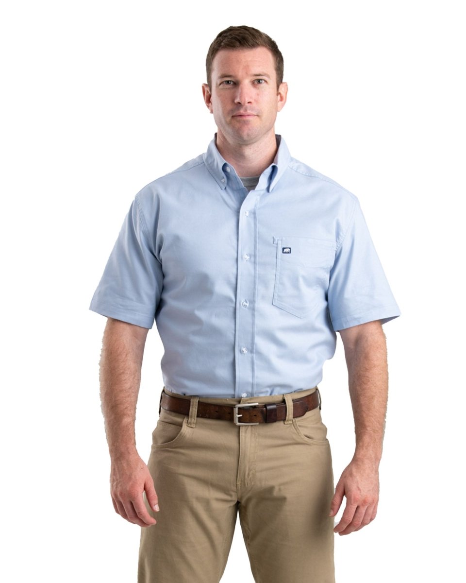 Men's Flex Short Sleeve Button Down Shirt