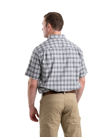 Men's Flex Short Sleeve Button Down Work Shirt - Berne Apparel