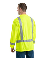 Men's Hi Vis Class 3 Long Sleeve Tee - Berne Apparel