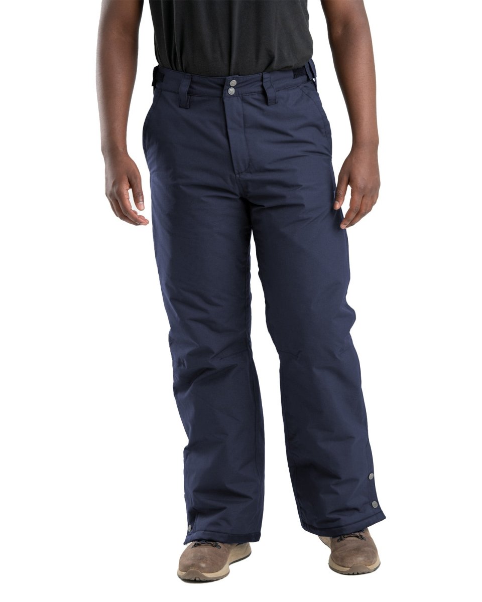 Navy Coastline Waterproof Insulated Storm Pant - Berne Apparel
