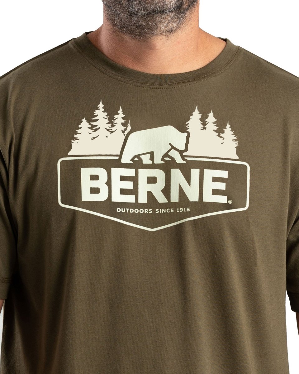 Outdoor Logo T-Shirt - Berne Apparel