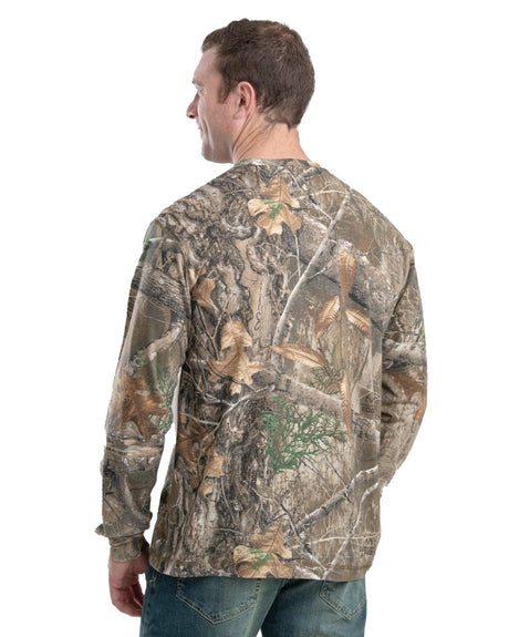 Performance Long Sleeve Pocket Tee - Berne Apparel