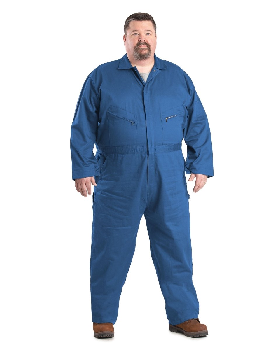 Postman Blue Heritage Deluxe Unlined Cotton Twill Coverall - Berne Apparel