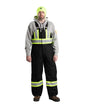 Safety Striped Arctic Insulated Bib Overall - Berne Apparel