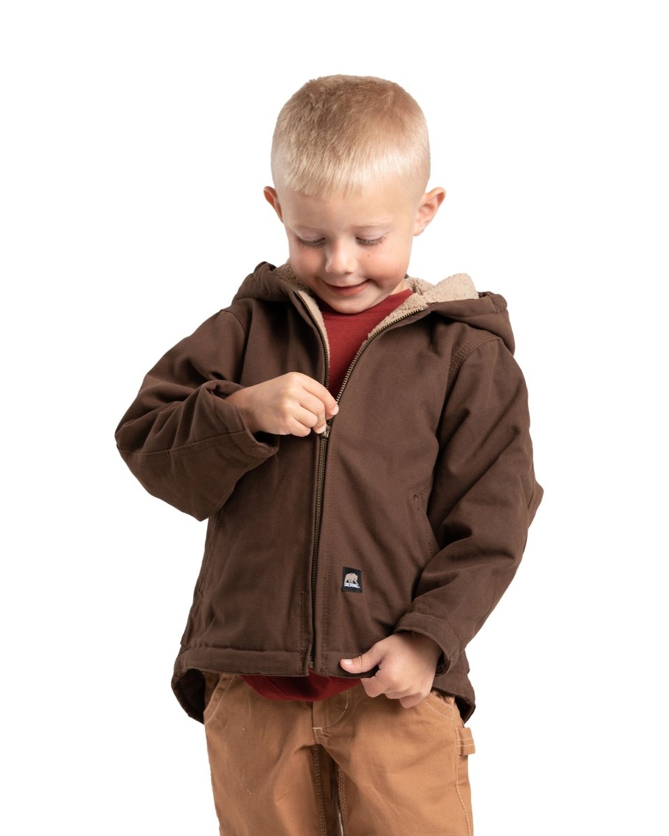 Boys on sale sherpa coat